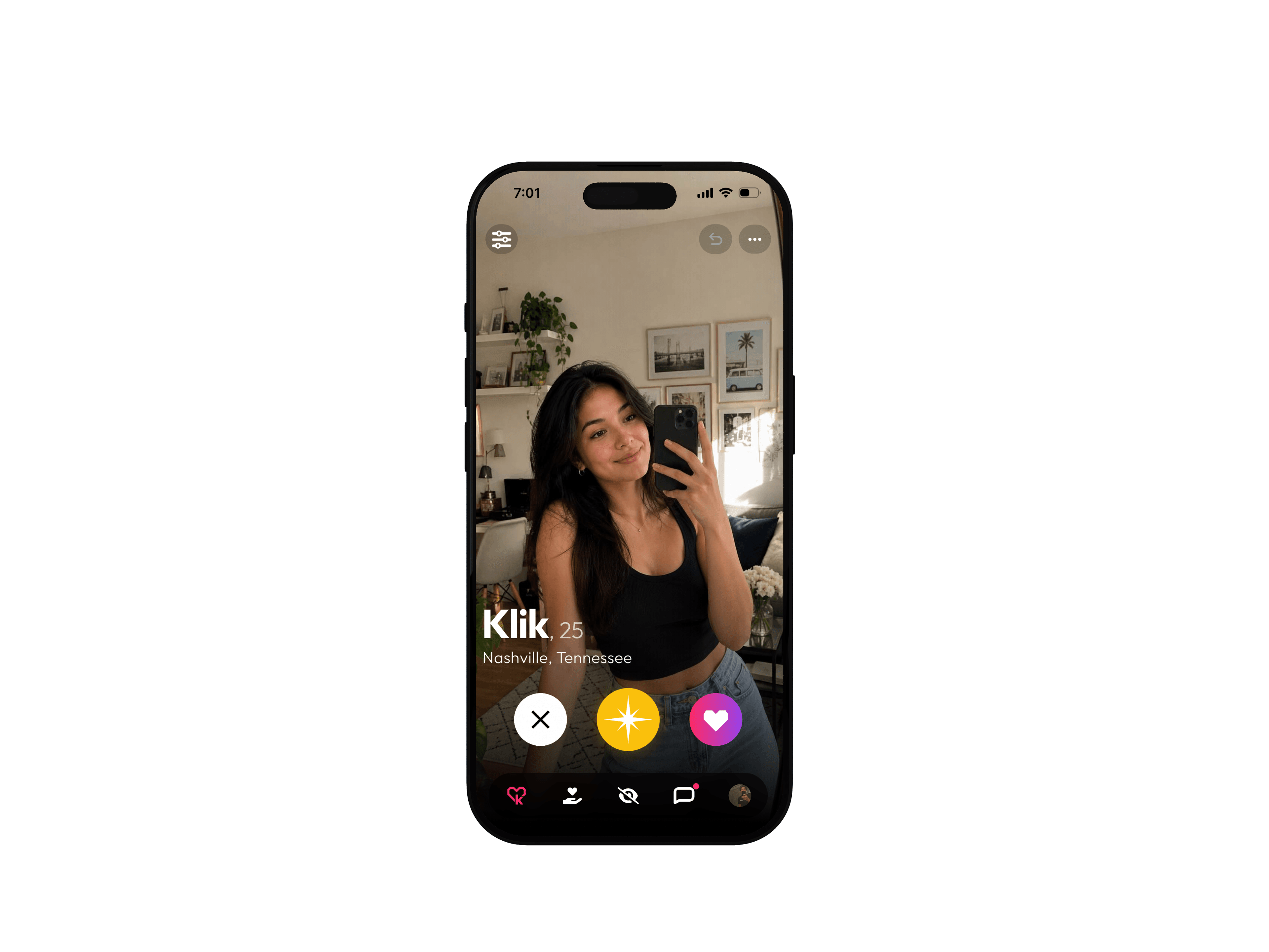 Klik App UI