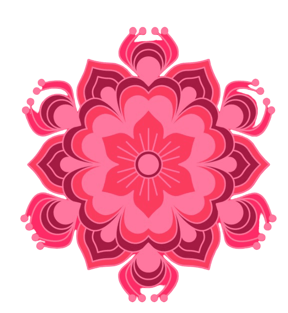 Rangoli pattern